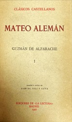 GUZMAN DE ALFARACHE. Volume I (ao volume IV).